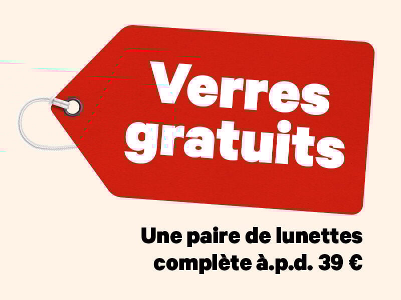 Verres gratuits